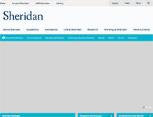 Tablet Screenshot of personalsupport.sheridaninstitute.ca